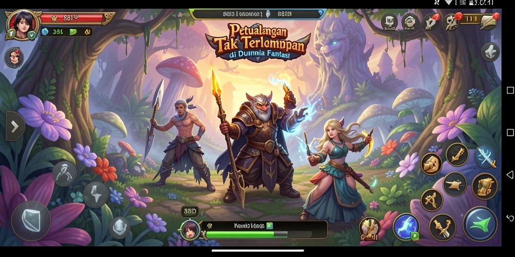 Tangkapan layar dari gameplay menampilkan aksi petualangan yang mendebarkan.