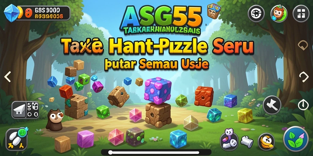 Screenshot ASG55 menampilkan gameplay Puzzle yang menarik dan menantang.