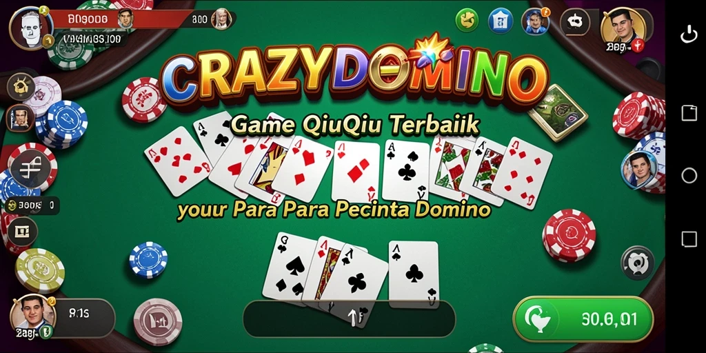Gameplay seru dari CRAZYDOMINO yang mengasyikkan.