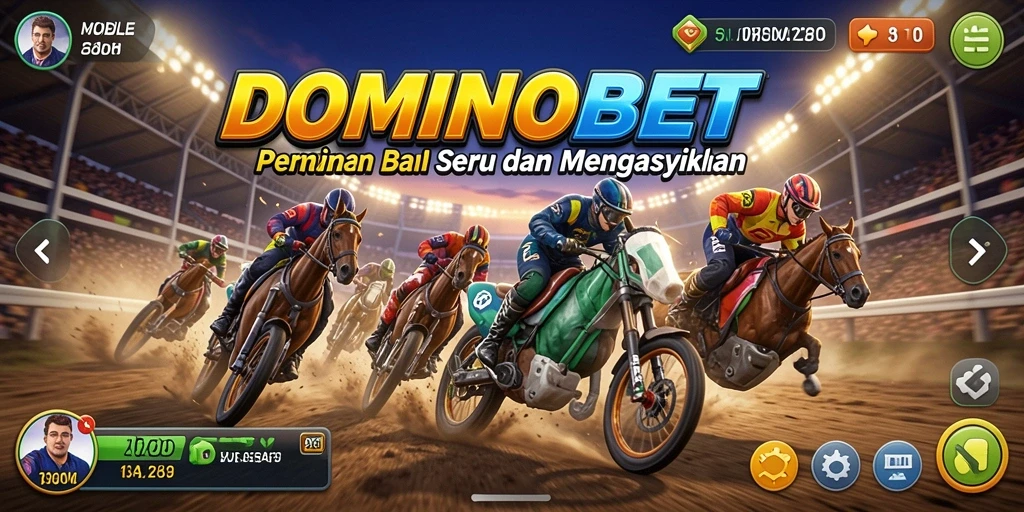 Screenshot gameplay menampilkan balapan yang seru dan mendebarkan.