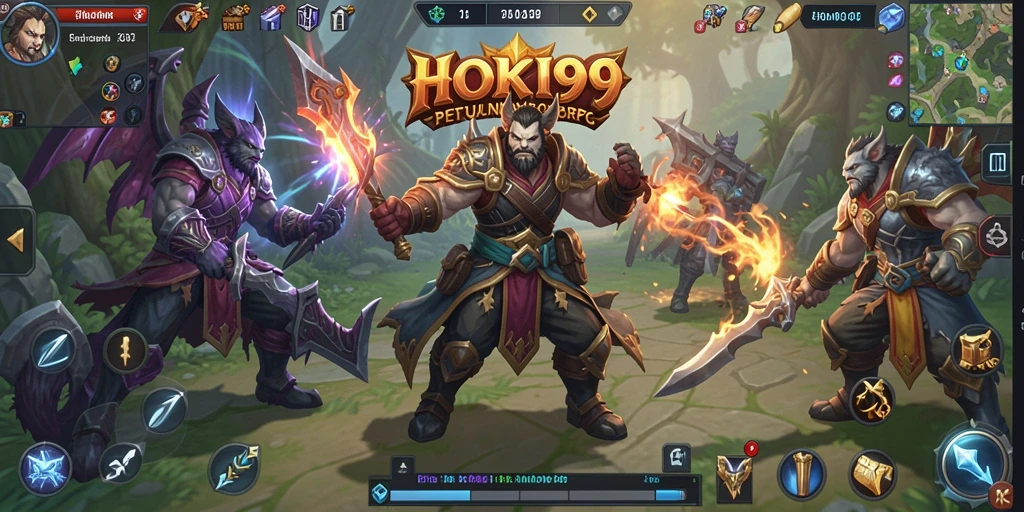 Gameplay menakjubkan di dunia <strong>HOKI99</strong> yang imersif.