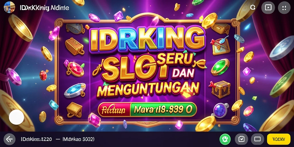 Tampilan menarik dari gameplay Slot IDRKING yang mengasyikkan.