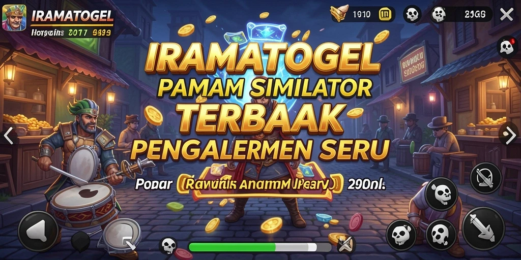 Screenshot gameplay IRAMATOGEL yang menampilkan aksi seru dalam simulasi.