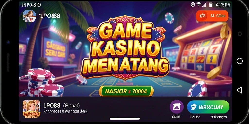 Screenshot gameplay LPO88 menampilkan keseruan permainan kasino yang menegangkan.