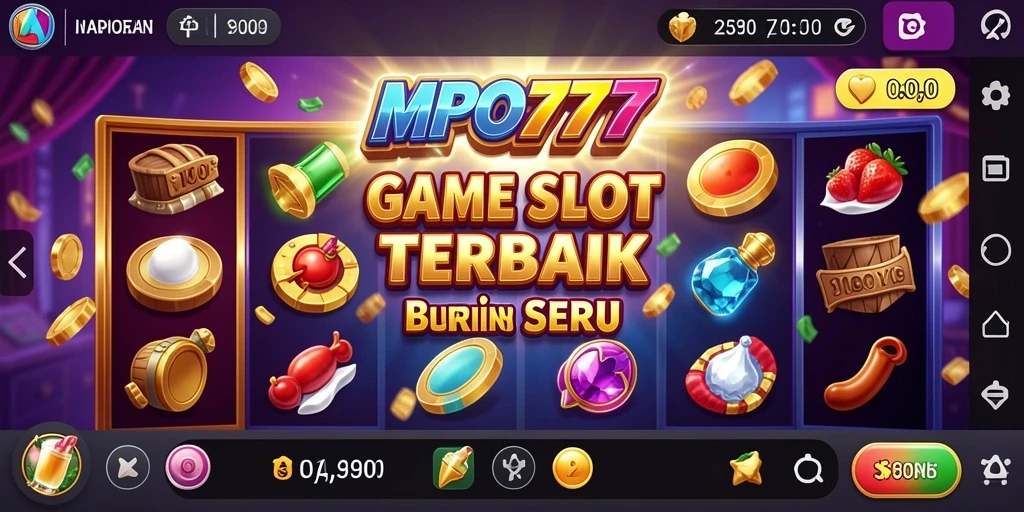 Screenshot gameplay MPO777 menampilkan mesin slot yang menarik.