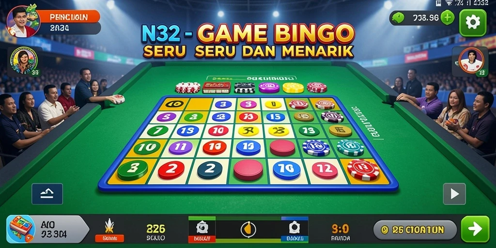 Gameplay menarik N32 dengan grafis Bingo yang menyenangkan.