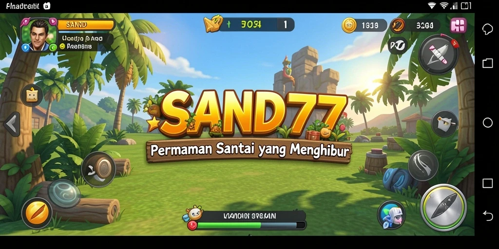 Screenshot SAND77 menampilkan gameplay yang menyenangkan dan interaktif.
